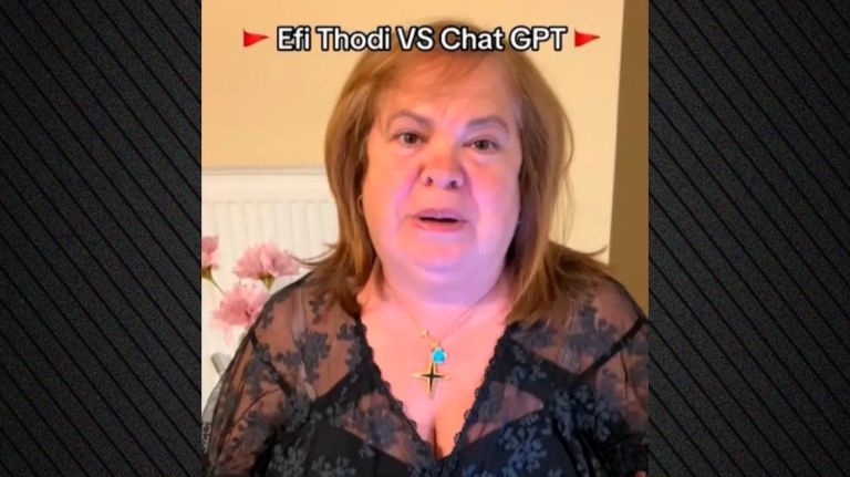Η Έφη Θώδη τα έβαλε με το ChatGPT: Του είπε «είσαι του διαβόλου» και αυτό την έστειλε σε ψυχολόγο