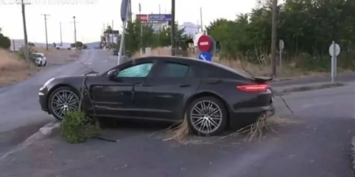 Καρέ-καρέ το θρίλερ στη Θέρμη: Ταυτοποιήθηκε ο οδηγός της Porsche – Διέφυγε σπάζοντας την ηλιοροφή!