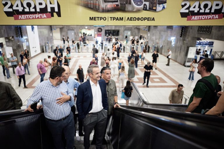 Μητσοτάκης: 24ωρο Μετρό και Τραμ κάθε Σάββατο για ασφαλείς μετακινήσεις στην Αθήνα
