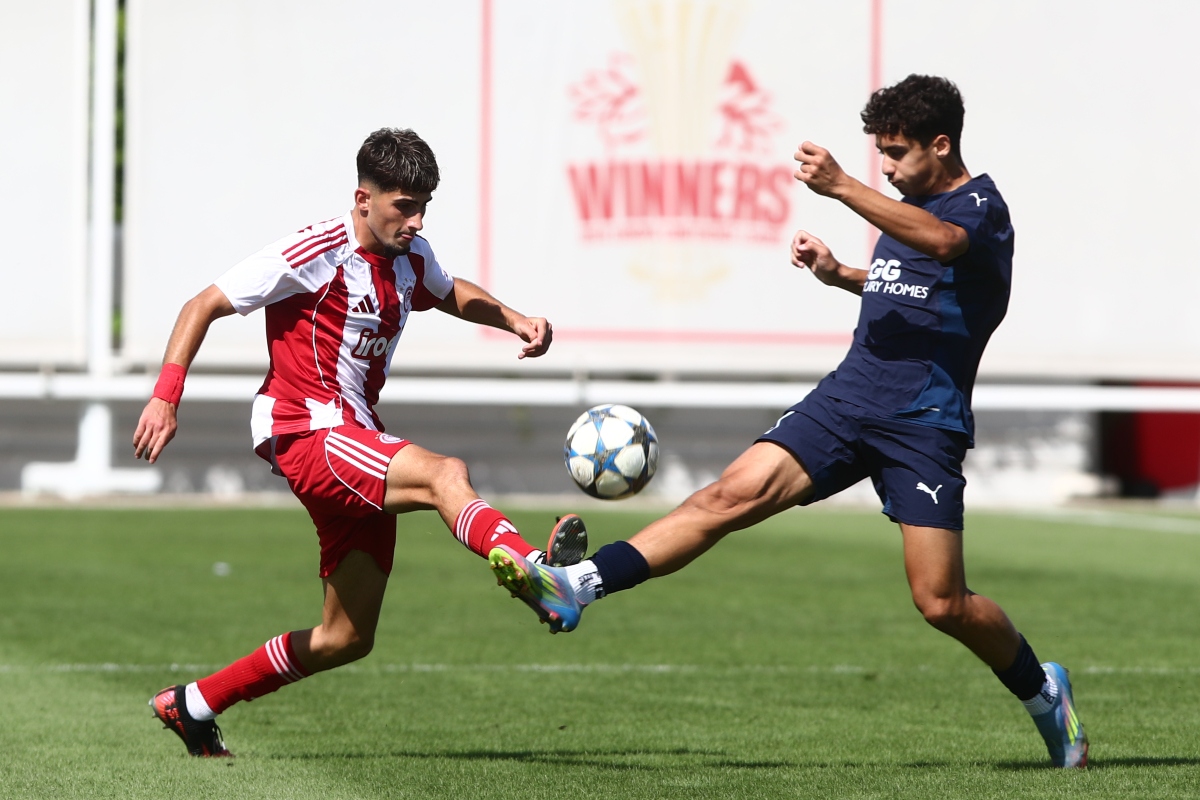 Youth League: Ποδαρικό με τεσσάρα για τον Ολυμπιακό κόντρα στην Πάφο