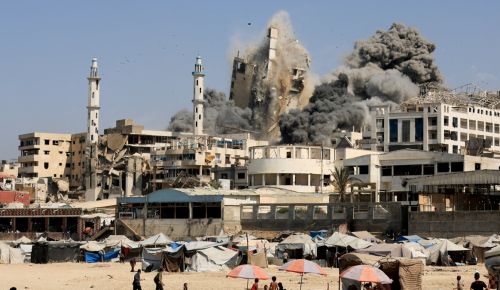 Δραματικές στιγμές στη Γάζα: Ο IDF ισοπεδώνει τη πόλη, μαζική αποχώρηση Παλαιστινίων
