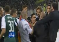 Παναθηναϊκός-Ολυμπιακός: Ένταση μεταξύ Καραπαπά και Τζαβέλλα [pics]