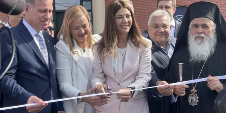 Τις νέες φοιτητικές εστίες και το νέο γυμναστήριο του ΔΙΠΑΕ στη Θεσσαλονίκη εγκαινίασε η Σοφία Ζαχαράκη