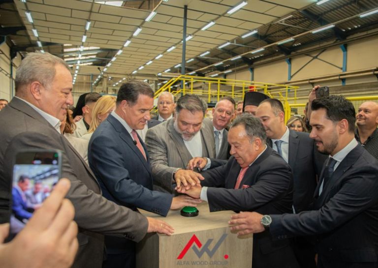Ανάσα Ανάπτυξης στη Θράκη: Εγκαινιάστηκε το εργοστάσιο ξυλείας της ALFA WOOD στην Κομοτηνή