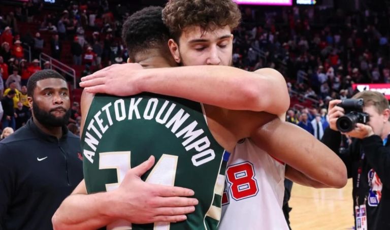 «EuroBasket 2025: Αντετοκούνμπο και Σενγκούν συμφιλιώθηκαν–Η αγκαλιά που σπάει τα φράγματα»