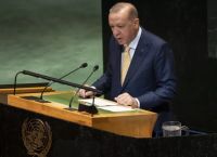Έκλεισαν το μικρόφωνο του Ερντογάν την ώρα που κατηγορούσε το Ισραήλ στον ΟΗΕ Έκλεισαν το μικρόφωνο του Ερντογάν την ώρα που κατηγορούσε το Ισραήλ στον ΟΗΕ