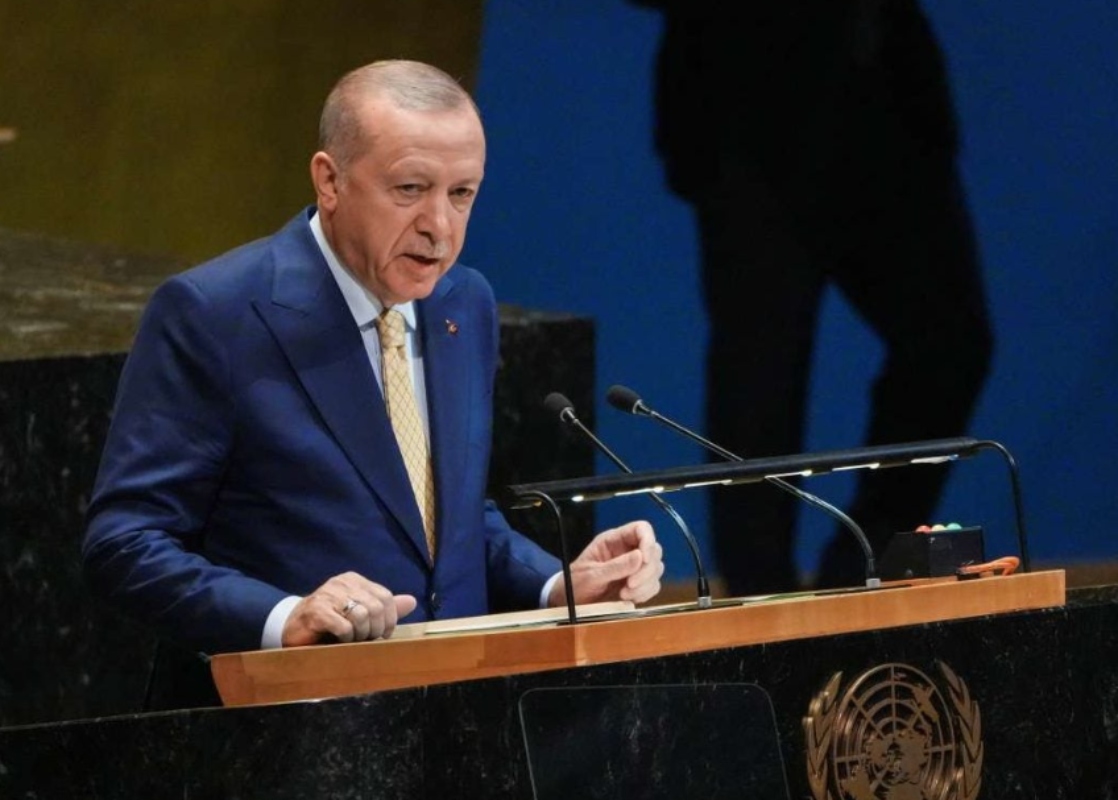 Μανιφέστο Ερντογάν στον ΟΗΕ: Χωρίς Τουρκία, κανένα έργο στην Ανατολική Μεσόγειο