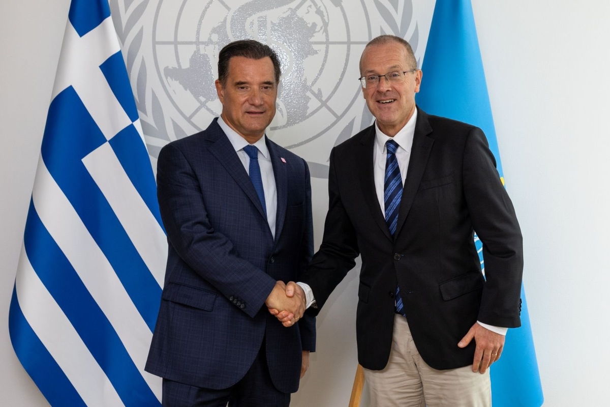 Hans Kluge: Ο Άδωνις Γεωργιάδης φέρνει την Ελλάδα στην πρωτοπορία της ψηφιακής υγείας στην Ευρώπη
