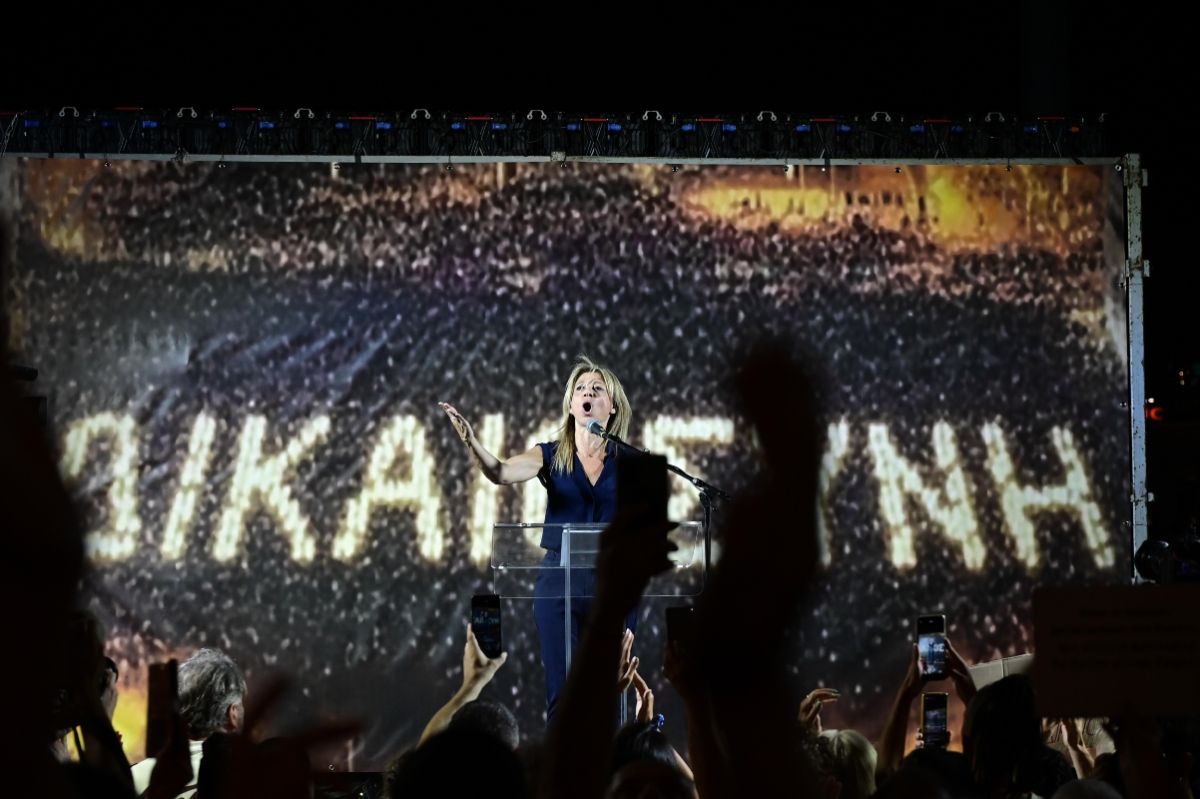 Τέμπη: ”Θα διεκδικήσουμε τη δικαιοσύνη και την Ελλάδα που μας αξίζει”,είπε η Καρυστιανού