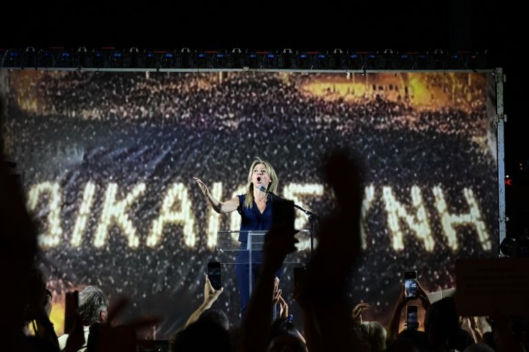 Τέμπη: ”Θα διεκδικήσουμε τη δικαιοσύνη και την Ελλάδα που μας αξίζει”,είπε η Καρυστιανού