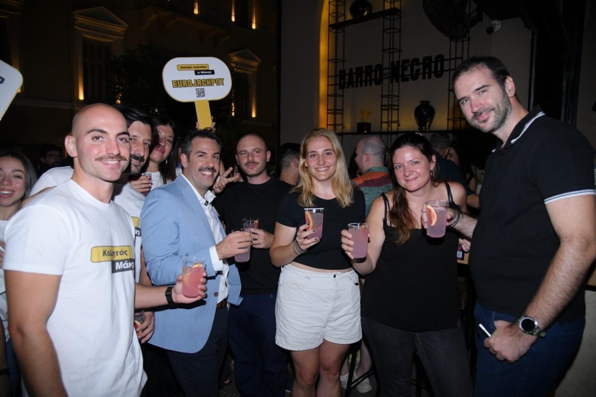 «Όλα κερασμένα από τον Μάκη που κέρδισε το Eurojackpot»