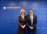 Συνάντηση Πλεύρη – Βογκλ: Ελλάδα και Αυστρία σε κοινή γραμμή για το μεταναστευτικό Συνάντηση Πλεύρη – Βογκλ: Ελλάδα και Αυστρία σε κοινή γραμμή για το μεταναστευτικό