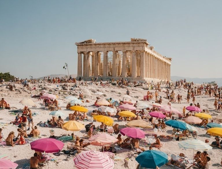 H Ελληνίδα που έκανε μια φανταστική σουρεαλιστική Αθήνα στο instagram παγκόσμιο viral