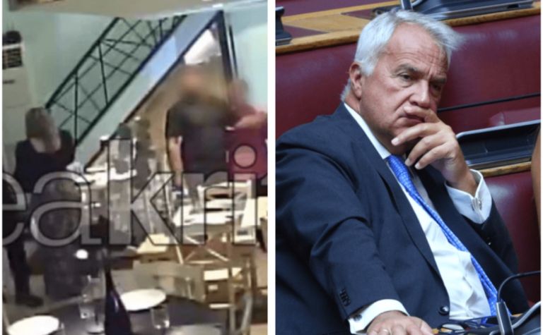 Επίθεση με αυγά και άλλα αντικείμενα δέχθηκε ο Μάκης Βορίδης στο Ηράκλειο Κρήτης [vid]