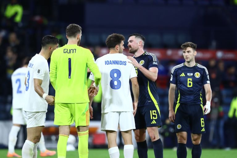 Σκωτία – Ελλάδα 3-1: Ήττα που πονάει στη Γλασκώβη-Απομακρύνεται η πρόκριση στο Μουντιάλ