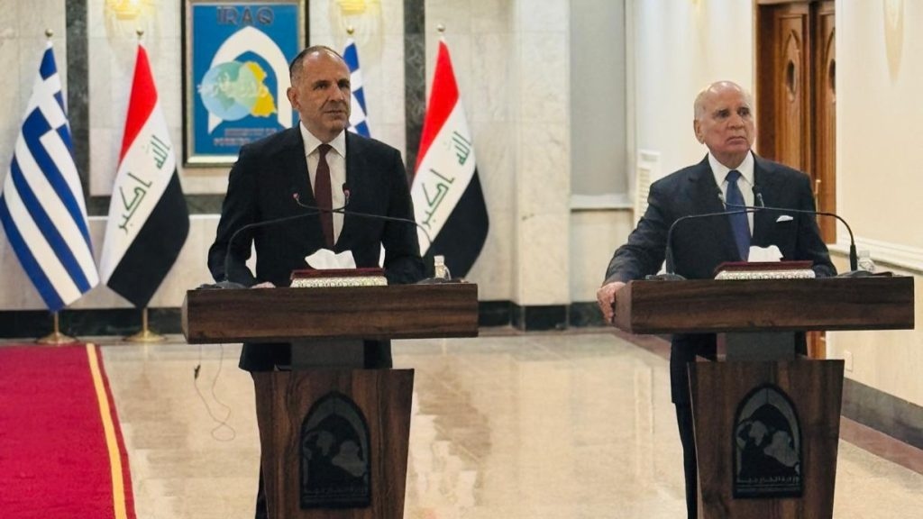 Γ. Γεραπετρίτης: «Προσβλέπουμε σε ένα σταθερό πολιτικό περιβάλλον στο Ιράκ»