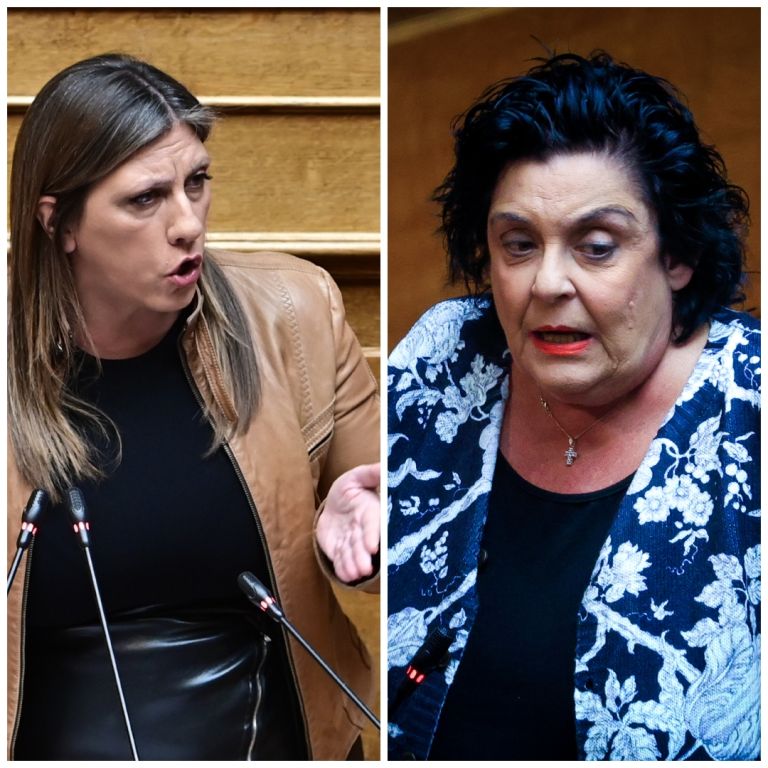 Η βίλα, ο καβγάς και οι χυδαίοι επιθετικοί λόγοι στη Βουλή: Κανέλλη vs Κωνσταντοπούλου