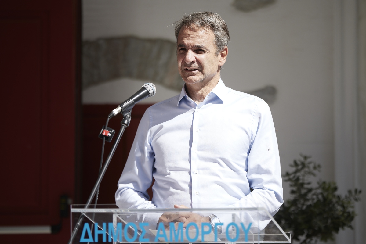 Μητσοτάκης: «Αμοργόραμα» και θαλάσσια πάρκα στην πρωτοπορία της Ευρώπης