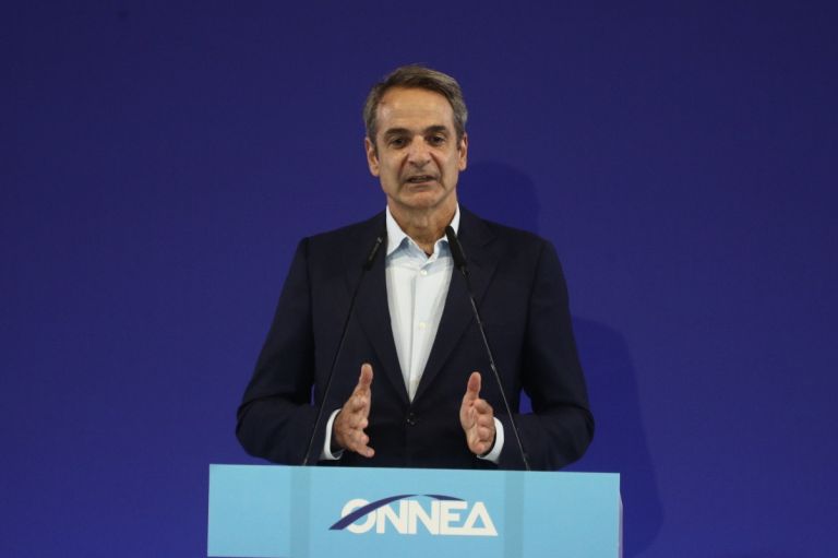 Mητσοτάκης στο Συνέδριο της ΟΝΝΕΔ: Μόνο η ΝΔ εγγυάται ότι θα πάμε μπροστά