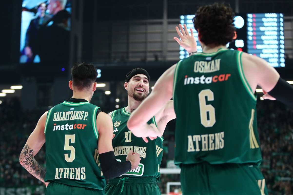 Παναθηναϊκός – Μακάμπι Τελ Αβίβ: Πάτησαν το… γκάζι στο τέλος και πήραν τη νίκη με 99-85 οι πράσινοι