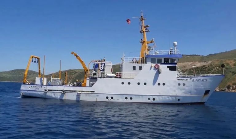 Η Τουρκία βγάζει το Piri Reis στο Αιγαίο: Navtex για έρευνες μεταξύ Χίου και Μυτιλήνης