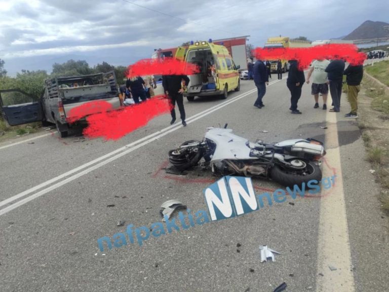 Τροχαίο με 21χρονο νεκρό στην Φωκίδα -Συγκρούστηκε αγροτικό με δύο μηχανές, δύο τραυματίες