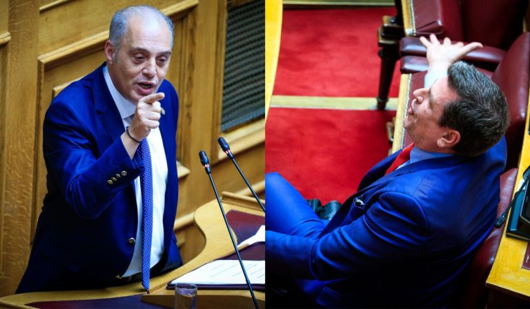 Άγρια αντιπαράθεση Βελόπουλου – Καιρίδη στη Βουλή: «Ρε καημένο παιδί», «Φέρτε τα λεφτά από τη Γερμανία»