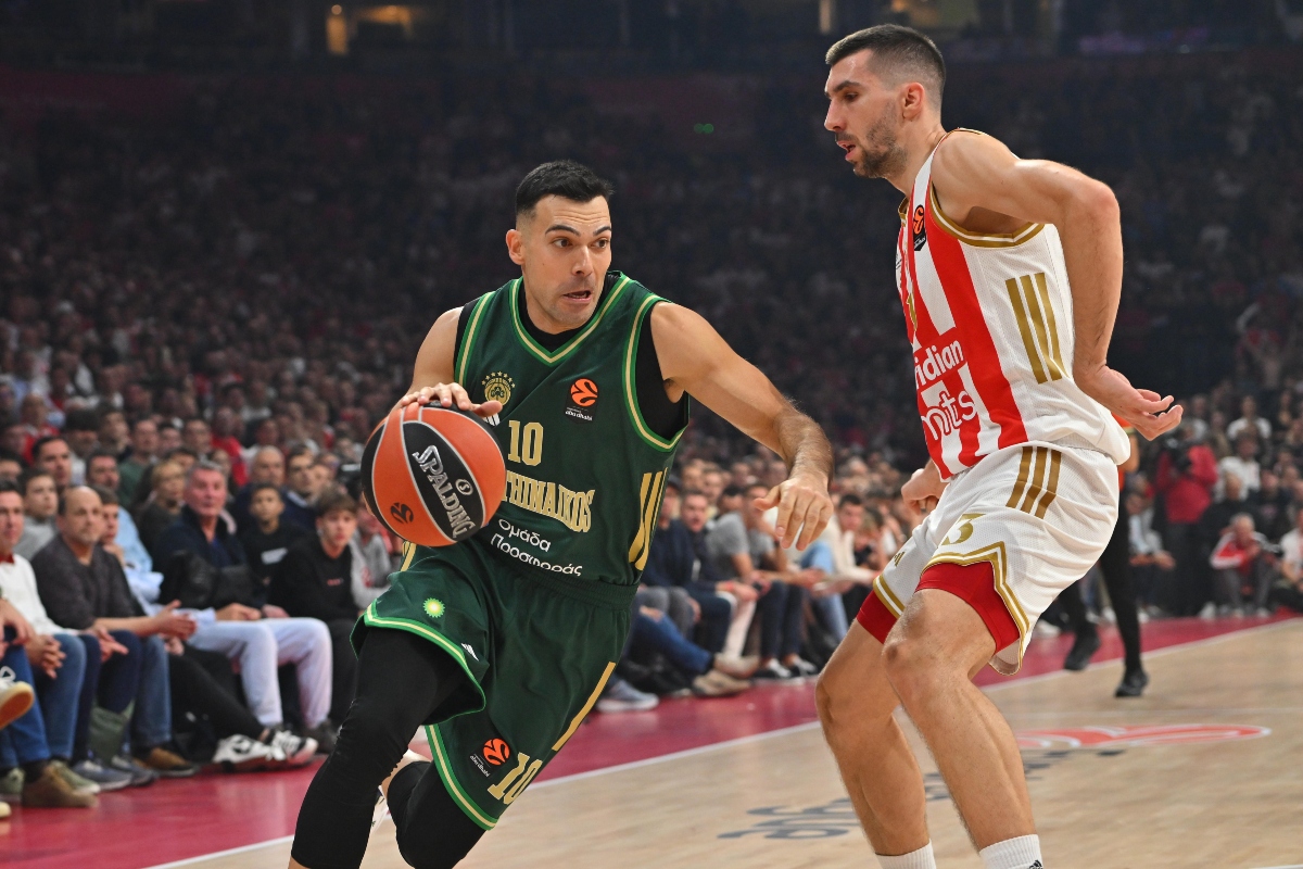 Ερυθρός Αστέρας – Παναθηναϊκός 86-68: Ήττα με κάτω τα χέρια για το «τριφύλλι» στη Euroleague