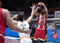 Άνετη Νίκη στην Πάτρα: Ολυμπιακός 64-88 Προμηθέα – 7/7 στη Stoiximan GBL, Πρώτος Αήττητος