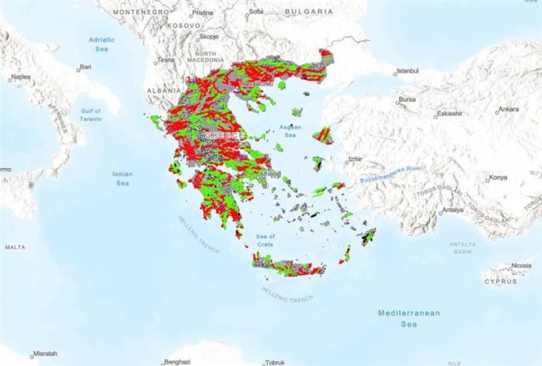 Νέος σεισμικός χάρτης Ελλάδας: 3.815 ενεργά ρήγματα – Πάνω από τα μισά χαρτογραφήθηκαν για πρώτη φορά