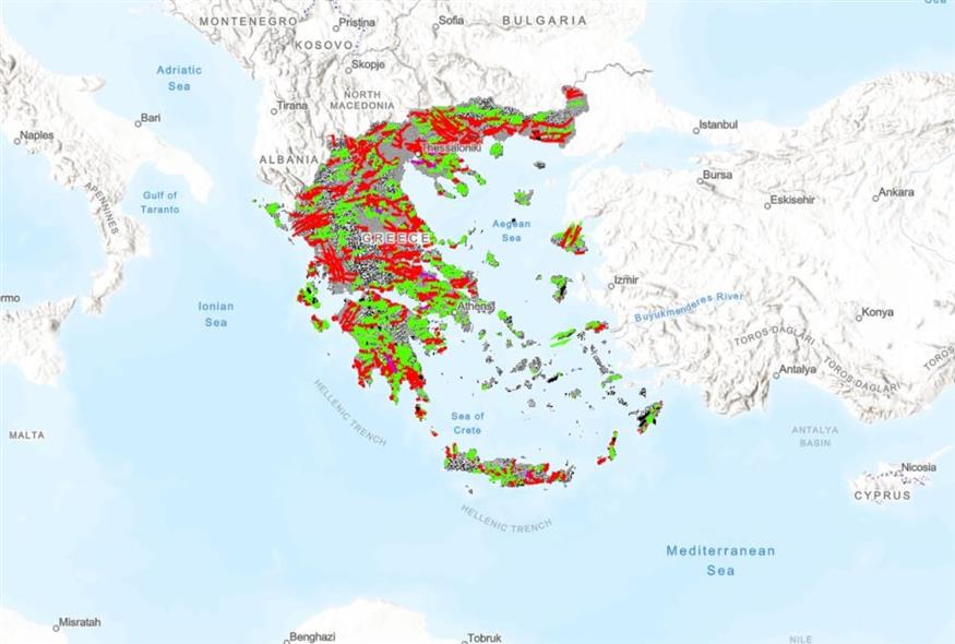 Νέος σεισμικός χάρτης Ελλάδας: 3.815 ενεργά ρήγματα – Πάνω από τα μισά χαρτογραφήθηκαν για πρώτη φορά