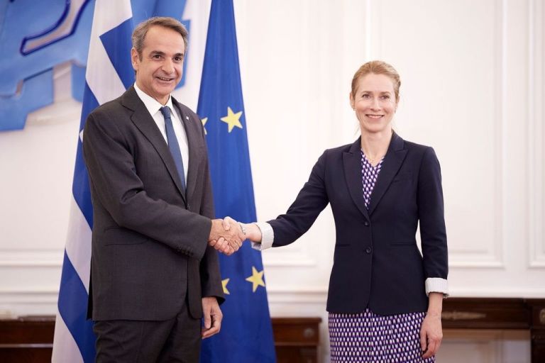 Μητσοτάκης – Κάλας: Κοινό μέτωπο για Ουκρανία, Βαλκάνια και Ανατολική Μεσόγειο