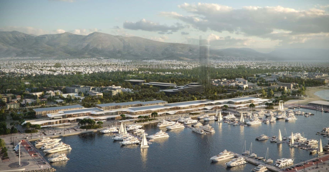 Η ΕΚΤΕΡ Α.Ε. ανέλαβε την κατασκευή του Yacht Club στο Ελληνικό