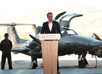 Μητσοτάκης: Η παραλαβή των 3 αεροσκαφών DA62 MPP σηματοδοτεί νέα εποχή για το Πυροσβεστικό Σώμα
