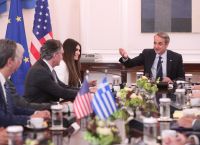 Στο Μαξίμου οι υπουργοί Εσωτερικών και Ενέργειας των ΗΠΑ και η Γκίλφοϊλ -Αύριο η Διατλαντική Σύνοδος