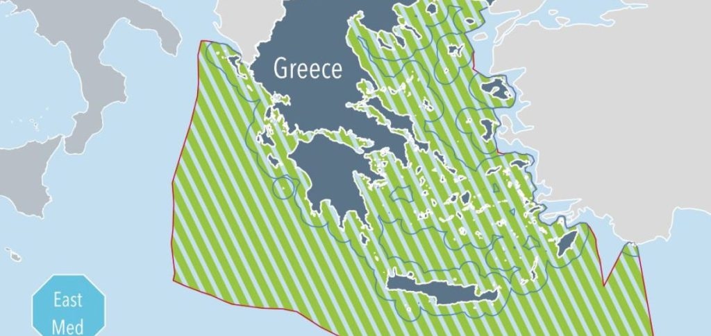 Κλιμάκωση στην Ανατολική Μεσόγειο: Η Άγκυρα καταγγέλλει τον ελληνικό χάρτη Θαλάσσιου Χωροταξικού Σχεδιασμού