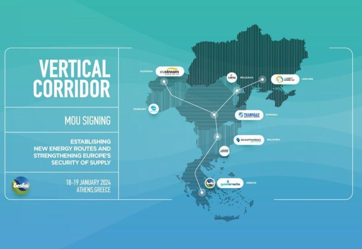 Φυσικό αέριο με φορά προς Ουκρανία – Ράλι ενδιαφέροντος στον Κάθετο Διάδρομο