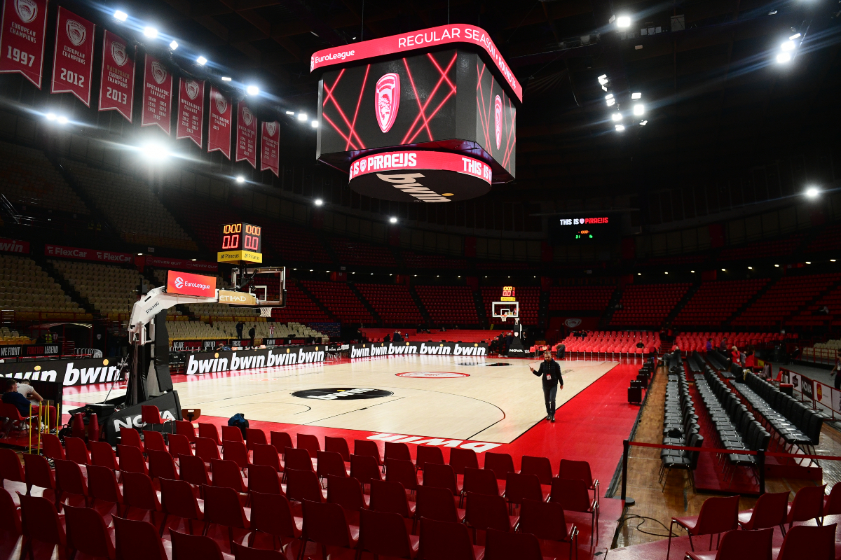 Ολυμπιακός – Φενέρμπαχτσε: Οριστική αναβολή λόγω κακοκαιρίας «Byron»