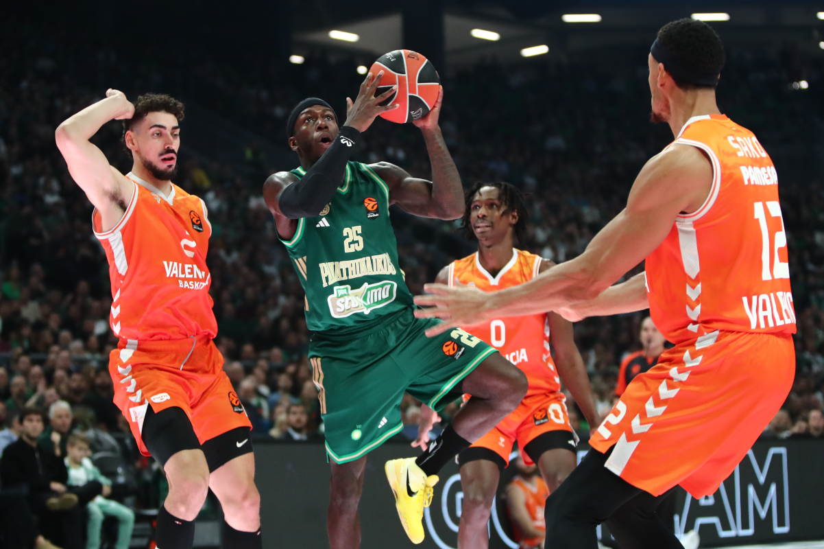 Παναθηναϊκός AKTOR – Βαλένθια 79-89: Η Βαλένθια «γκρέμισε» το σερί του Παναθηναϊκού με καταιγισμό τριπόντων