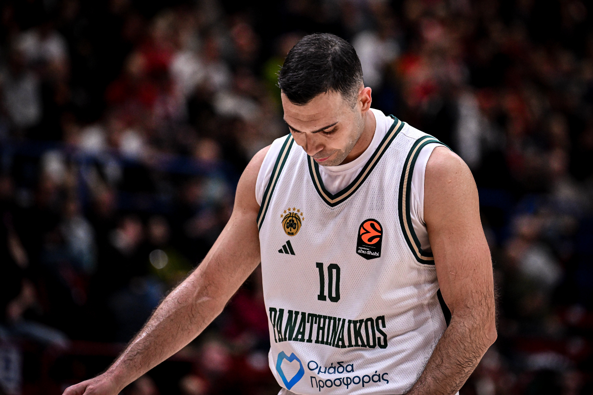 Σλούκας: Χάνει τα κρίσιμα ματς με Ολυμπιακό και Ζαλγκίρις – Πρόβλημα στο γόνατο