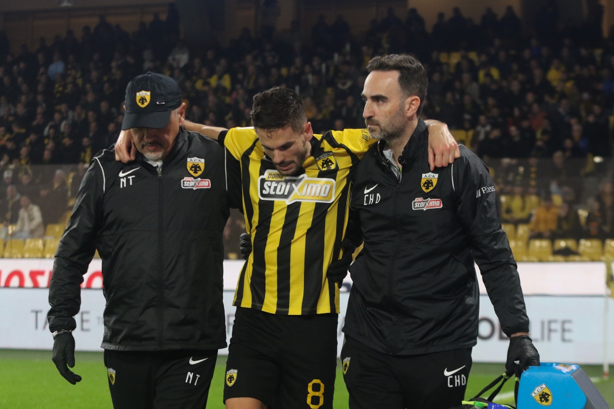 ΑΕΚ: Βαρύ διάστρεμμα και μερική ρήξη συνδέσμων ο Γκατσίνοβιτς – Αποφεύγει το χειρουργείο