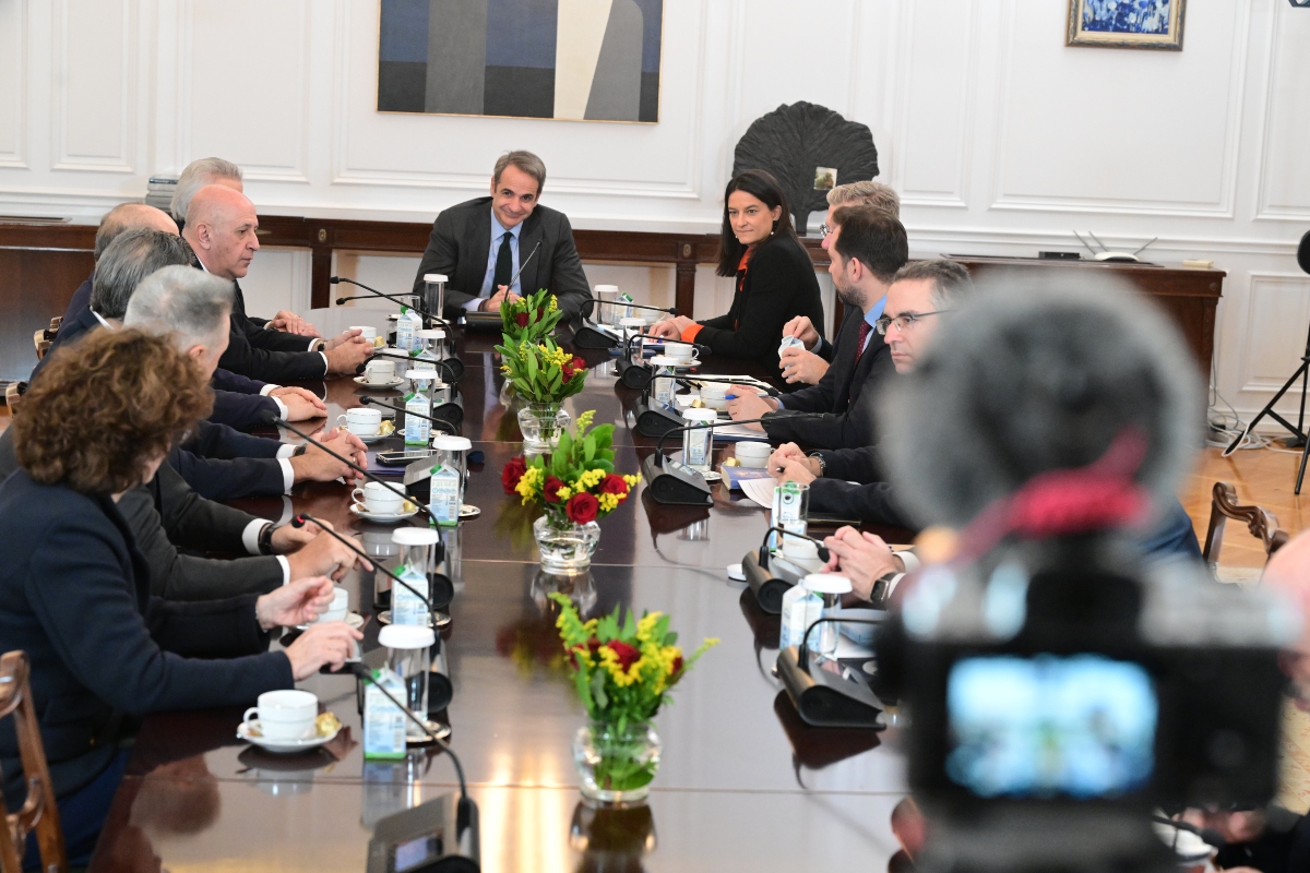 Μητσοτάκης: «Θετική εξέλιξη οι συλλογικές συμβάσεις εργασίας σε μια εποχή έντασης και τοξικότητας»