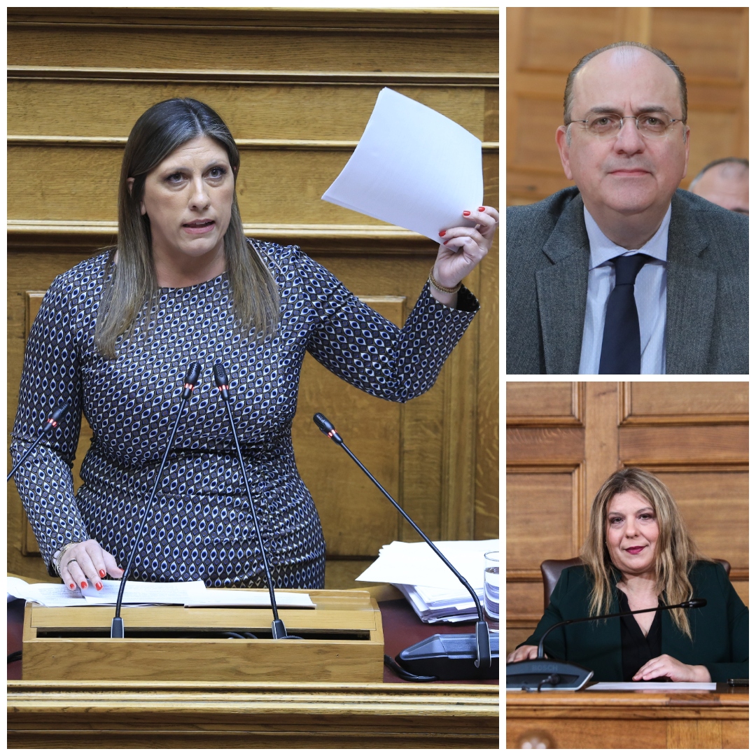 Χάος στην Εξεταστική: Η Ζωή Κωνσταντοπούλου διακόπτει τον Λαζαρίδη, η Συρεγγέλα αδυνατεί να επιβάλει τάξη