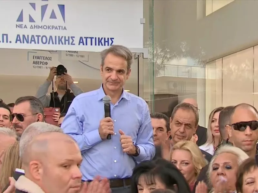 Μητσοτάκης από Μαρκόπουλο: Η κυβέρνηση είναι ανοιχτή σε διάλογο με τους αγρότες