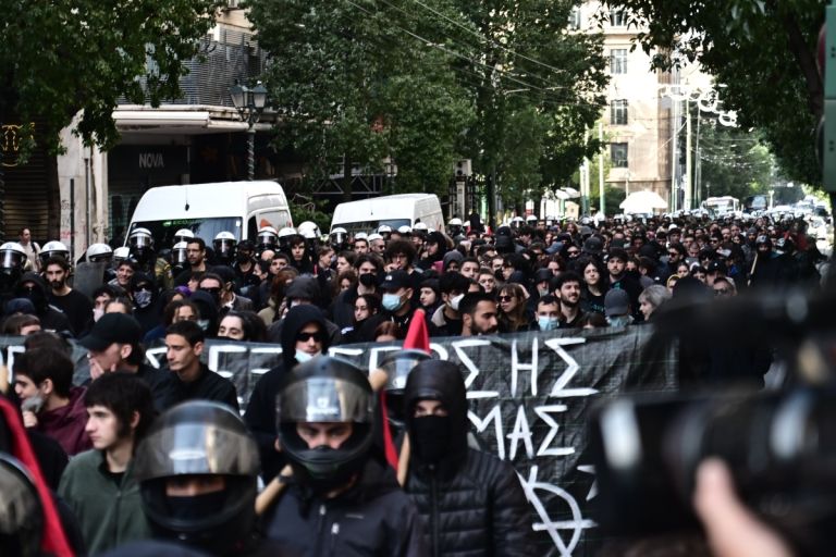 Χωρίς εντάσεις η μαθητική-φοιτητική πορεία στην Αθήνα στη μνήμη του Αλέξανδρου Γρηγορόπουλου