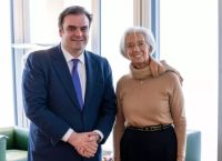 Πιερρακάκης: Συνάντηση με την Κριστίν Λαγκάρντ – Στο επίκεντρο η ενίσχυση της Ευρωζώνης