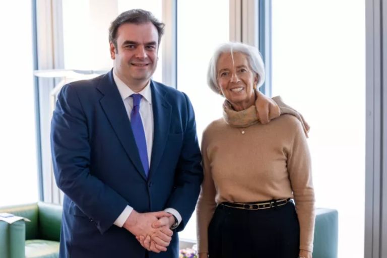 Πιερρακάκης: Συνάντηση με την Κριστίν Λαγκάρντ – Στο επίκεντρο η ενίσχυση της Ευρωζώνης