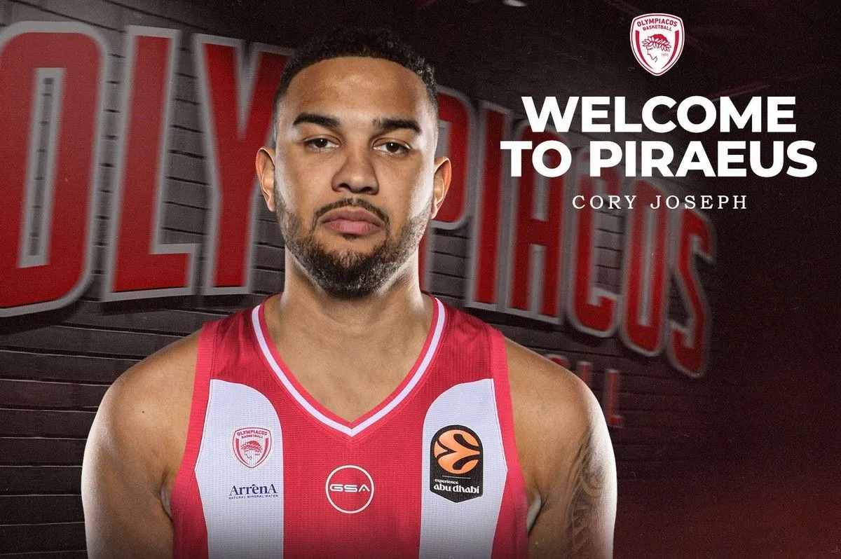 ΒΟΜΒΑ από το πουθενά: Ο Ολυμπιακός ανακοίνωσε τον Κόρι Τζόσεφ – Ο 34χρονος NBAer έρχεται για ενάμιση χρόνο