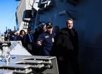 Μητσοτάκης από τη φρεγάτα «Κίμων»: Σήμερα παραδίδουμε μια πιο ασφαλή πατρίδα