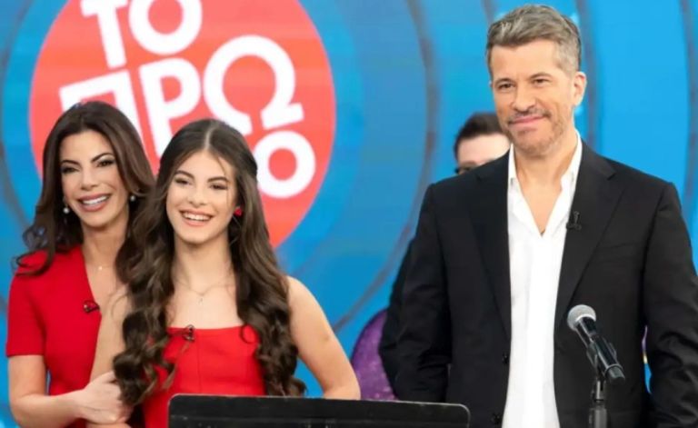 Η εγγονή του Γιάννη Πάριου έκανε το πρώτο της βήμα στο τραγούδι!